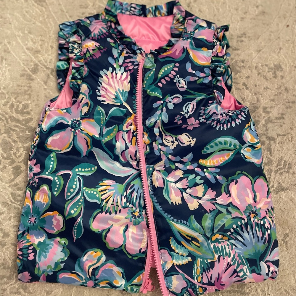NWT Lilly Pulitzer vest in Lilac Rose